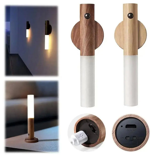 LED Motion Sensor Night Light - Magnetic & Rechargeable