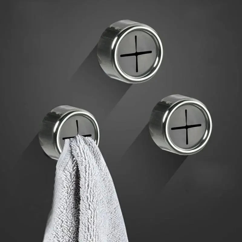 Bathroom Towel Hanger - Mini Adhesive Towel Storage Hook