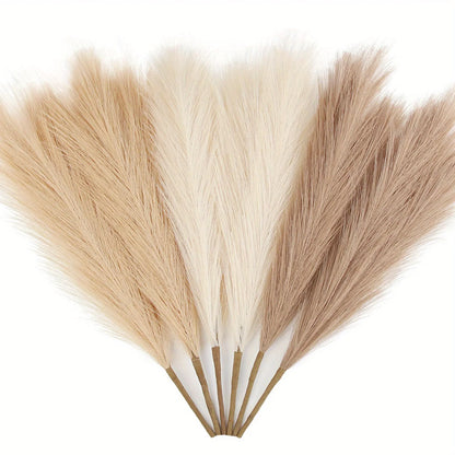 Decorative Pampas Grass - Elegant Faux Flowers for Any Occasion