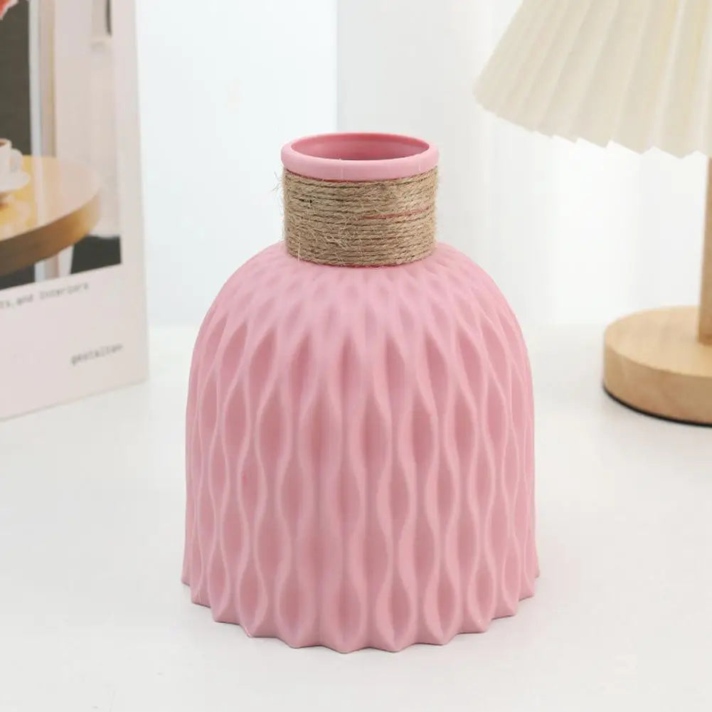 Plastic Rope Vase - Flowerpot for Home Decor