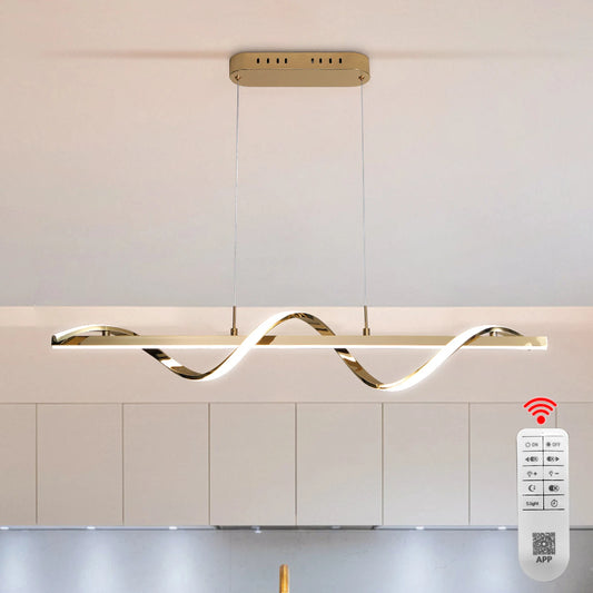 Modern Pendant Light - Dimmable & Adjustable Ceiling Lamp