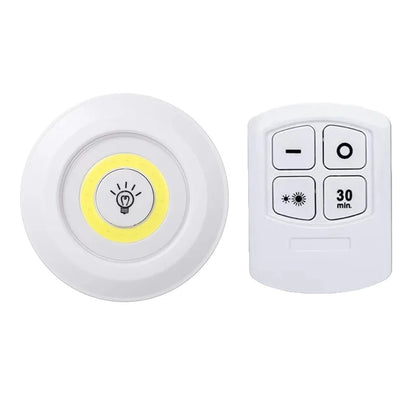 Dimmable LED Under Cabinet Light - Remote Control, Battery Powered