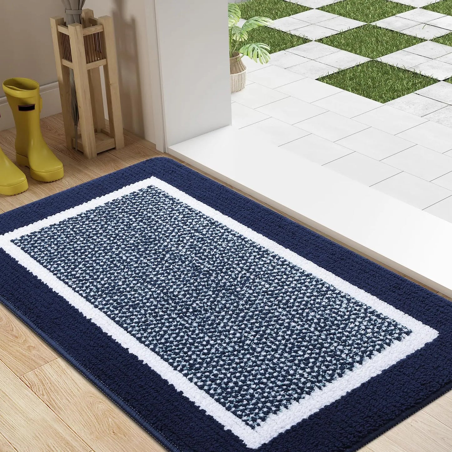 Entrance Door Mats - Super Absorbent, Non-Slip, Washable