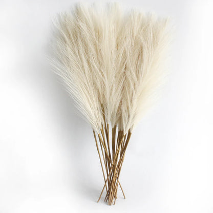 Decorative Pampas Grass - Elegant Faux Flowers for Any Occasion